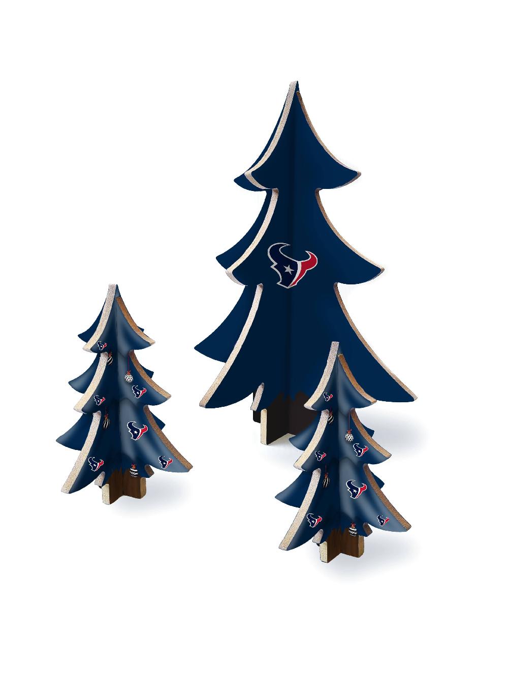 fan creations Houston Texans Desktop Tree Set