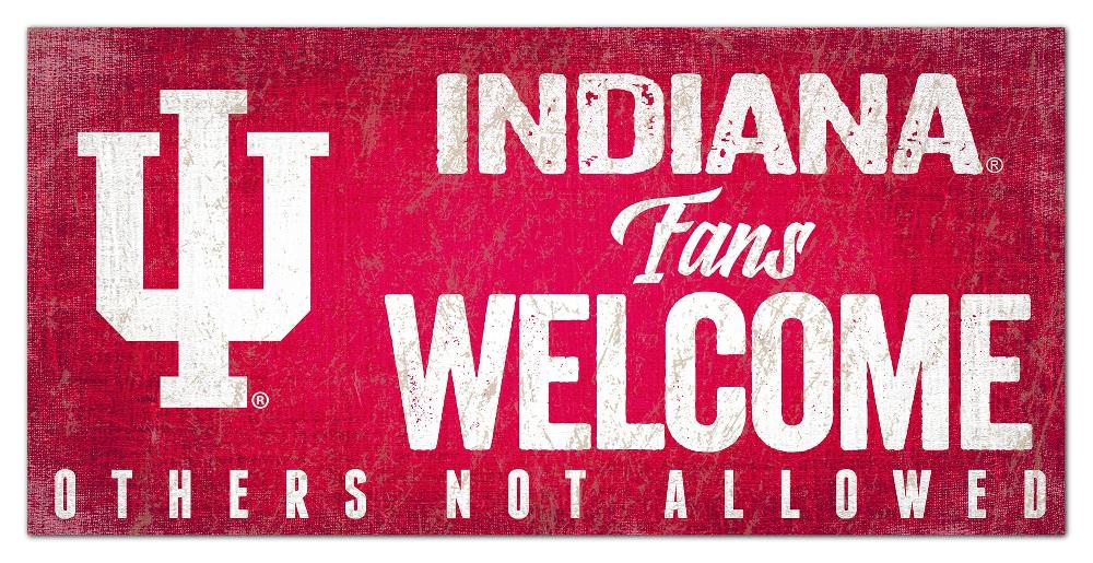 fan creations Indiana Fans Welcome Sign