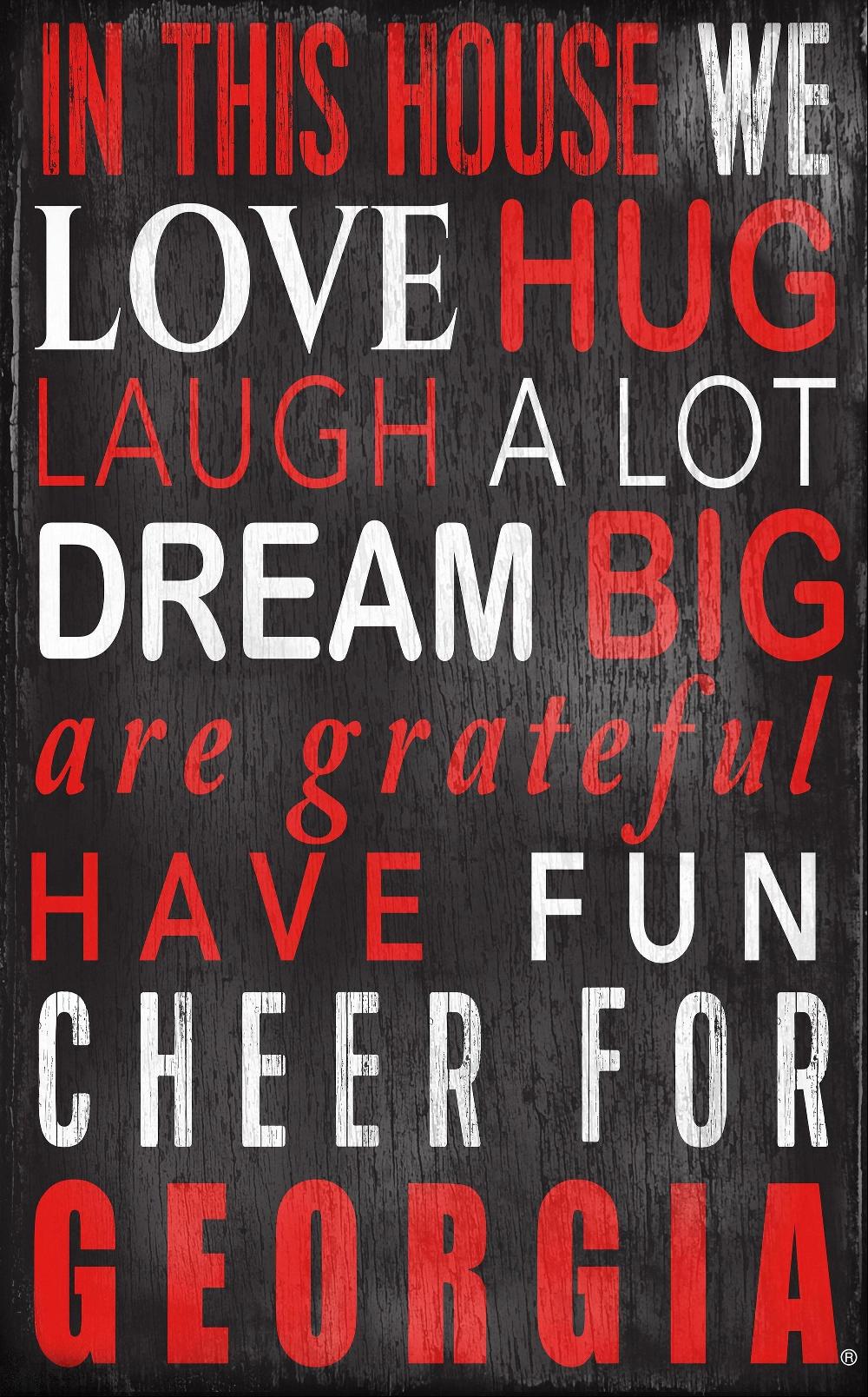 fan creations Indiana In This House 11x19 Sign