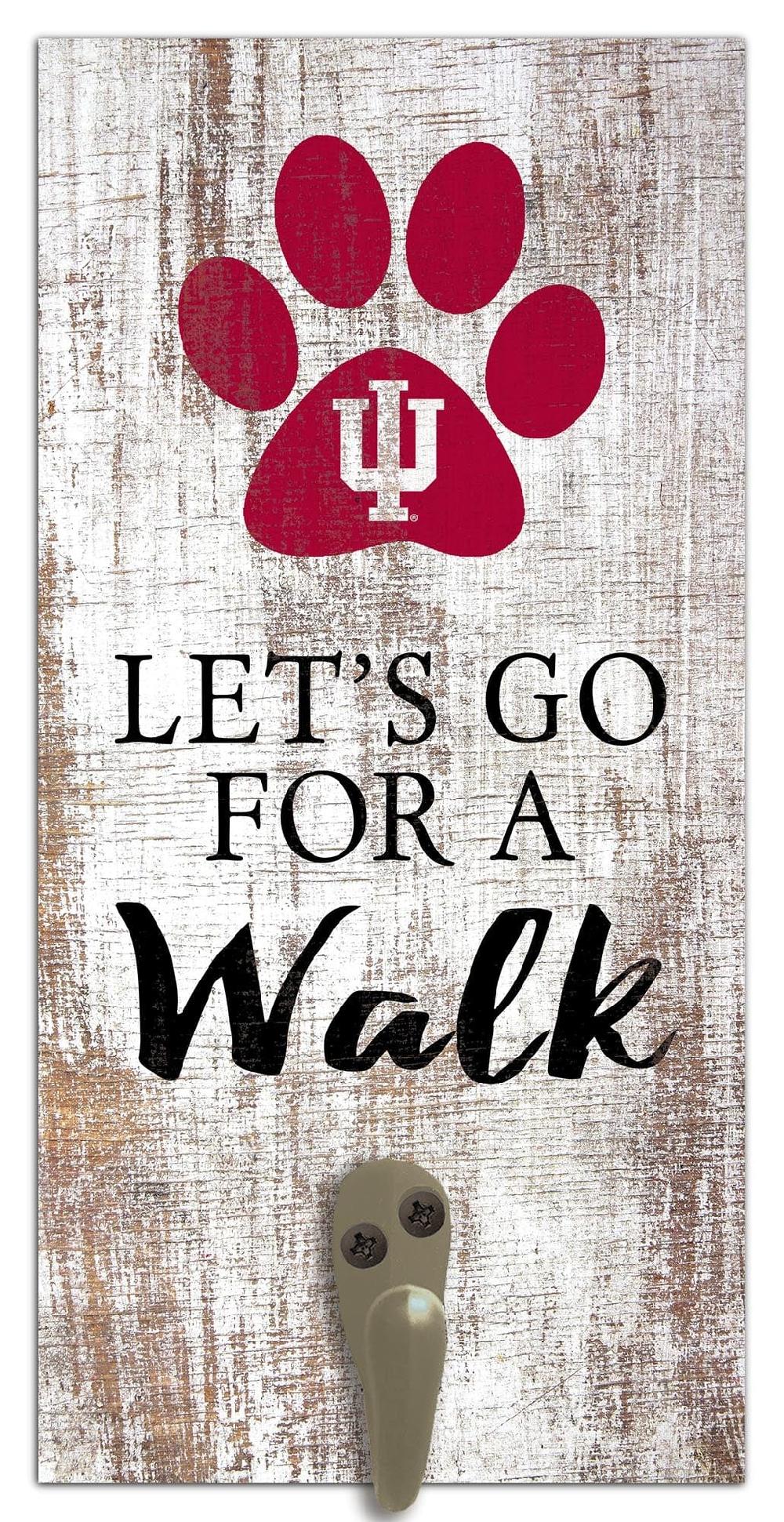 fan creations Indiana Leash Holder 6x12 Sign