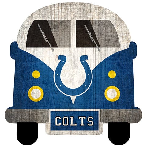fan creations Indianapolis Colts 12" Team Bus Sign