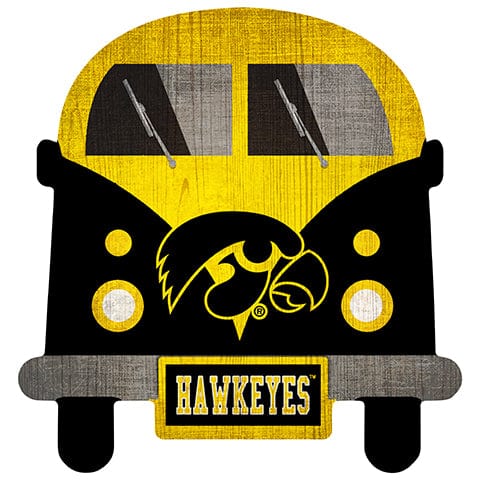 fan creations Iowa 12" Team Bus Sign