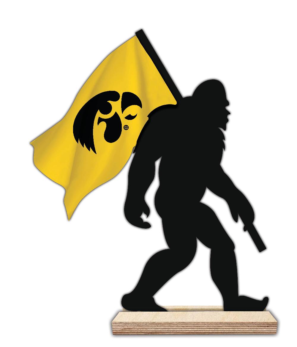 fan creations Iowa 12inch Big Foot Cutout
