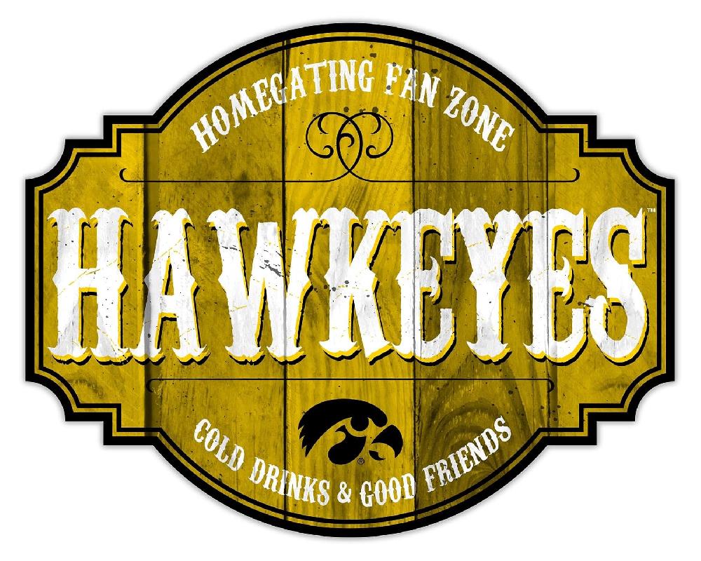 fan creations Iowa Homegating Tavern 24in Sign