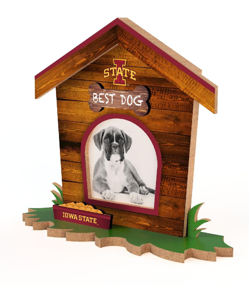 fan creations Iowa State Dog House Frame