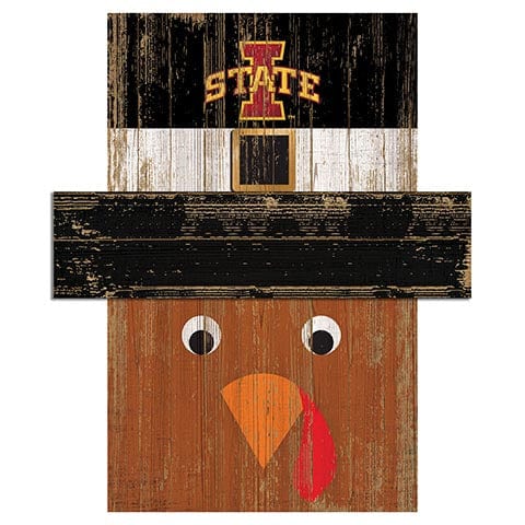 fan creations Iowa State Turkey Head