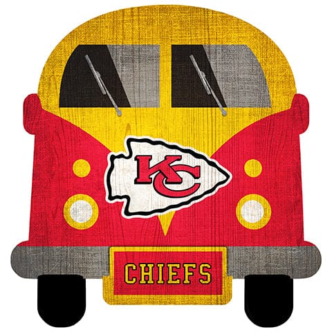 fan creations Kansas City Chiefs 12" Team Bus Sign