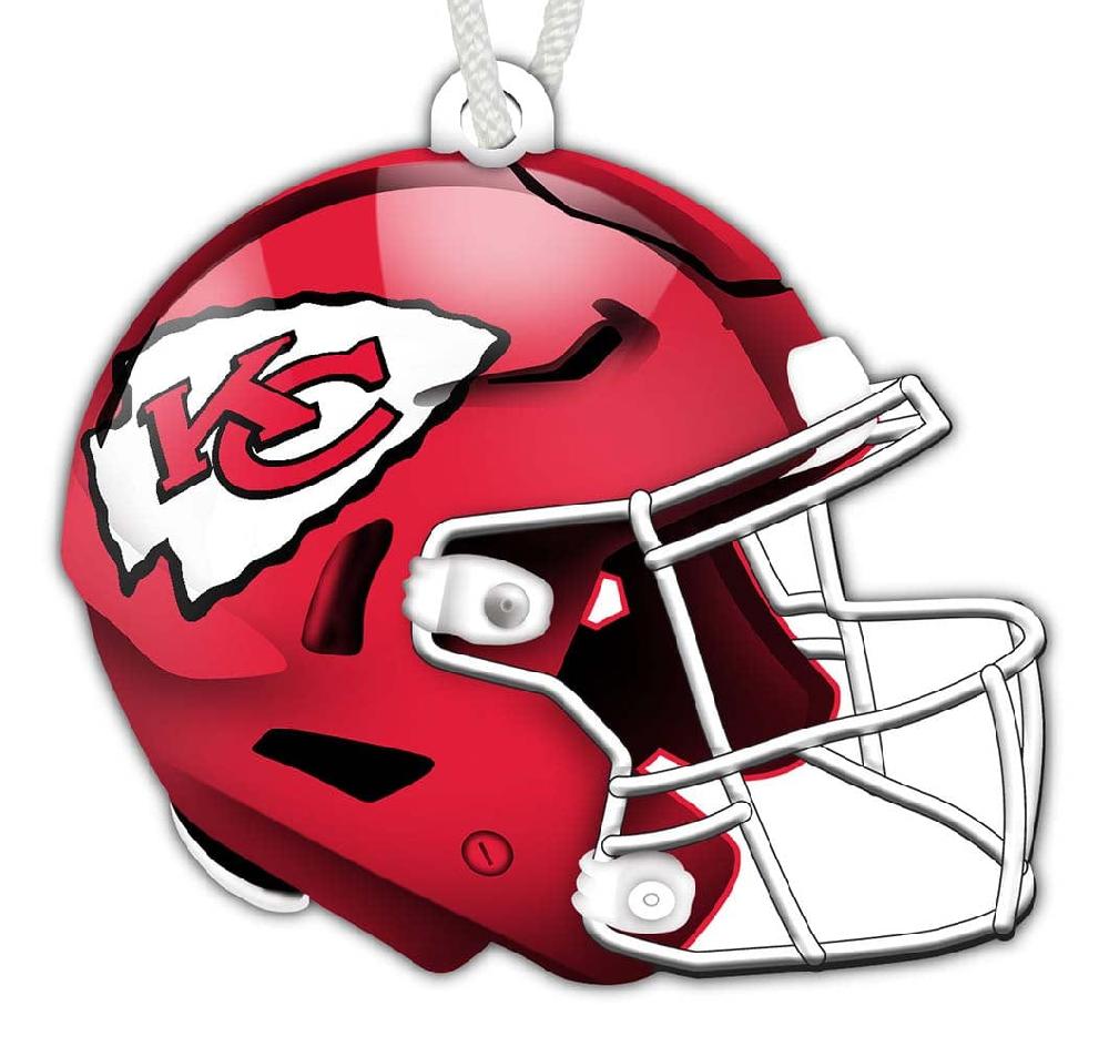 fan creations Kansas City Chiefs Helmet Ornament