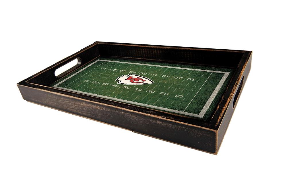 fan creations Kansas City Chiefs Team Field Tray