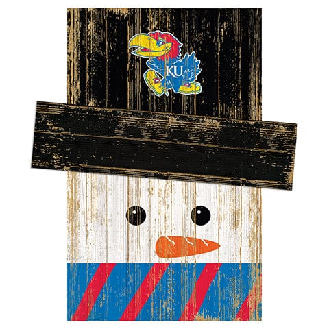 fan creations Kansas Snowman Head