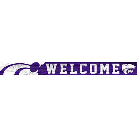fan creations Kansas State 16in. Welcome Strip