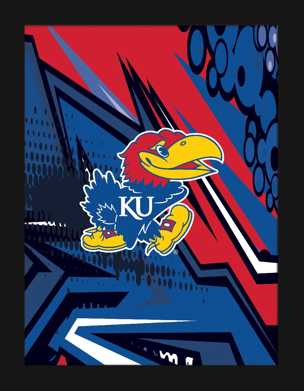 fan creations Kansas Team Comic 12x16