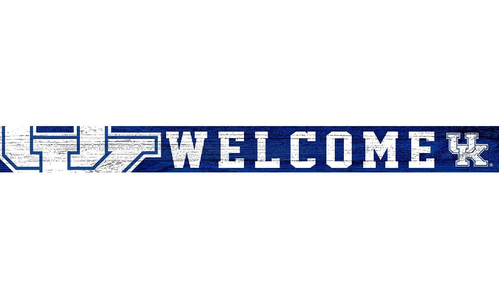 fan creations Kentucky 16in Welcome Strip