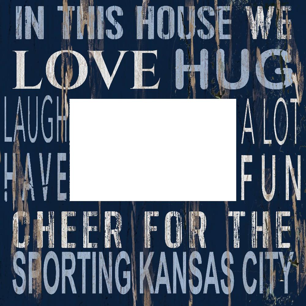 fan creations LA Galaxy In This House 10x10 Frame