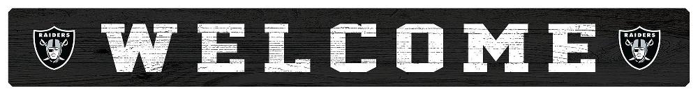 fan creations Las Vegas Raiders 16in Welcome Strip