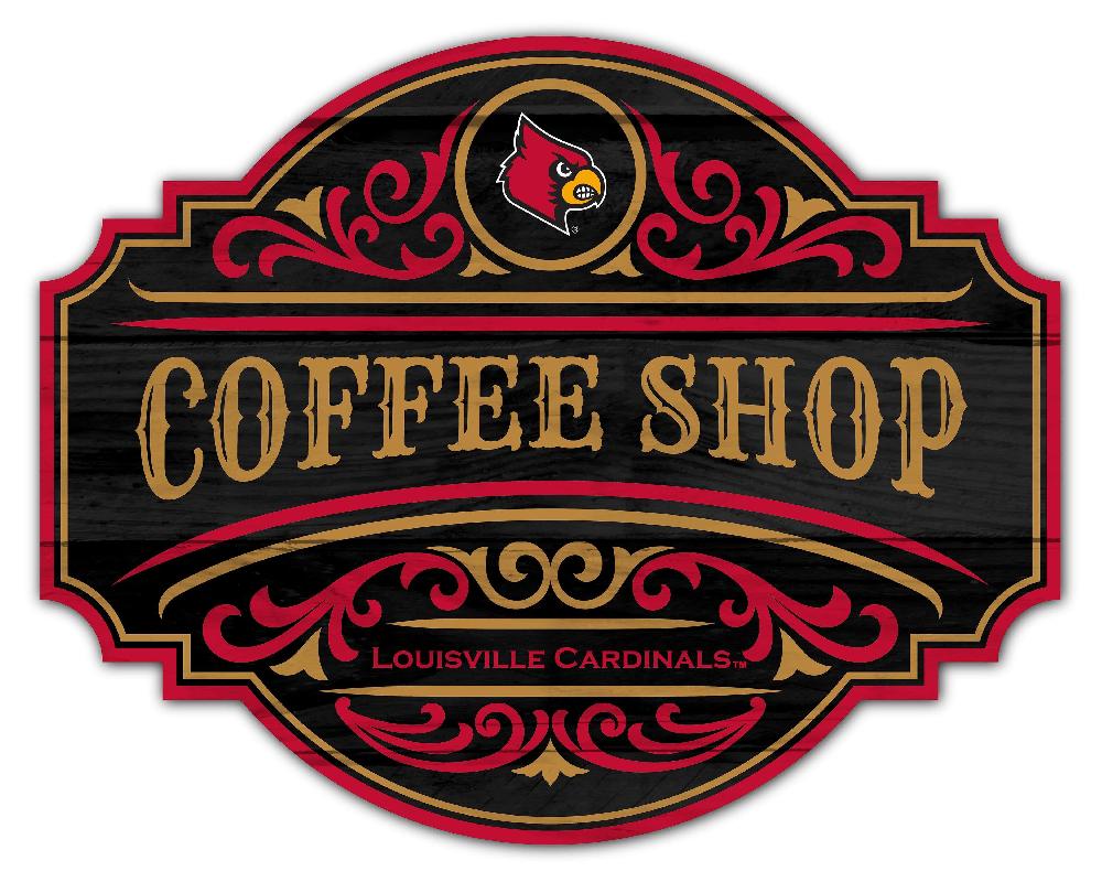 fan creations Louisville Coffee Tavern Sign 24in