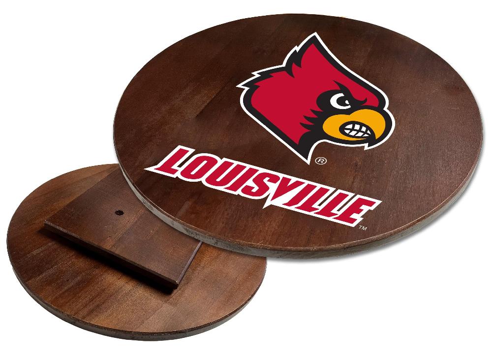 fan creations Louisville Logo Lazy Susan