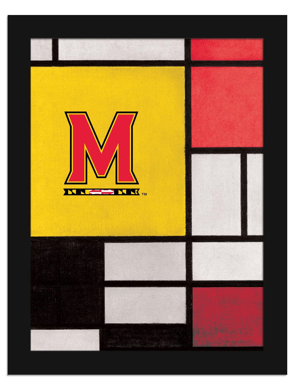 fan creations Maryland Team Composition 12x16
