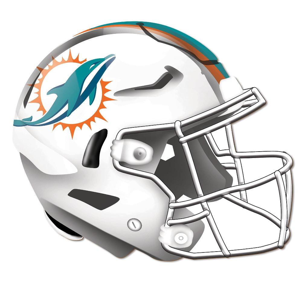 fan creations Miami Dolphins Helmet Cutout 24in