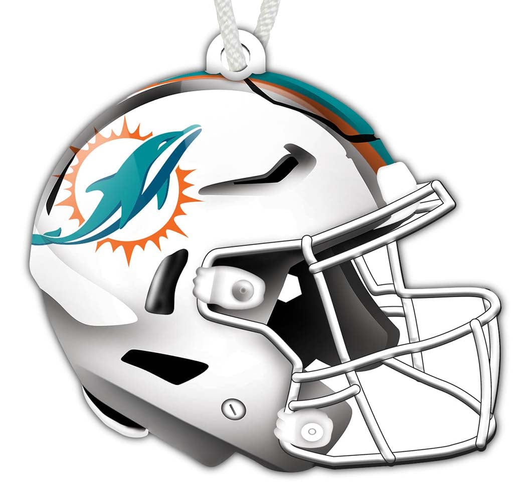fan creations Miami Dolphins Helmet Ornament