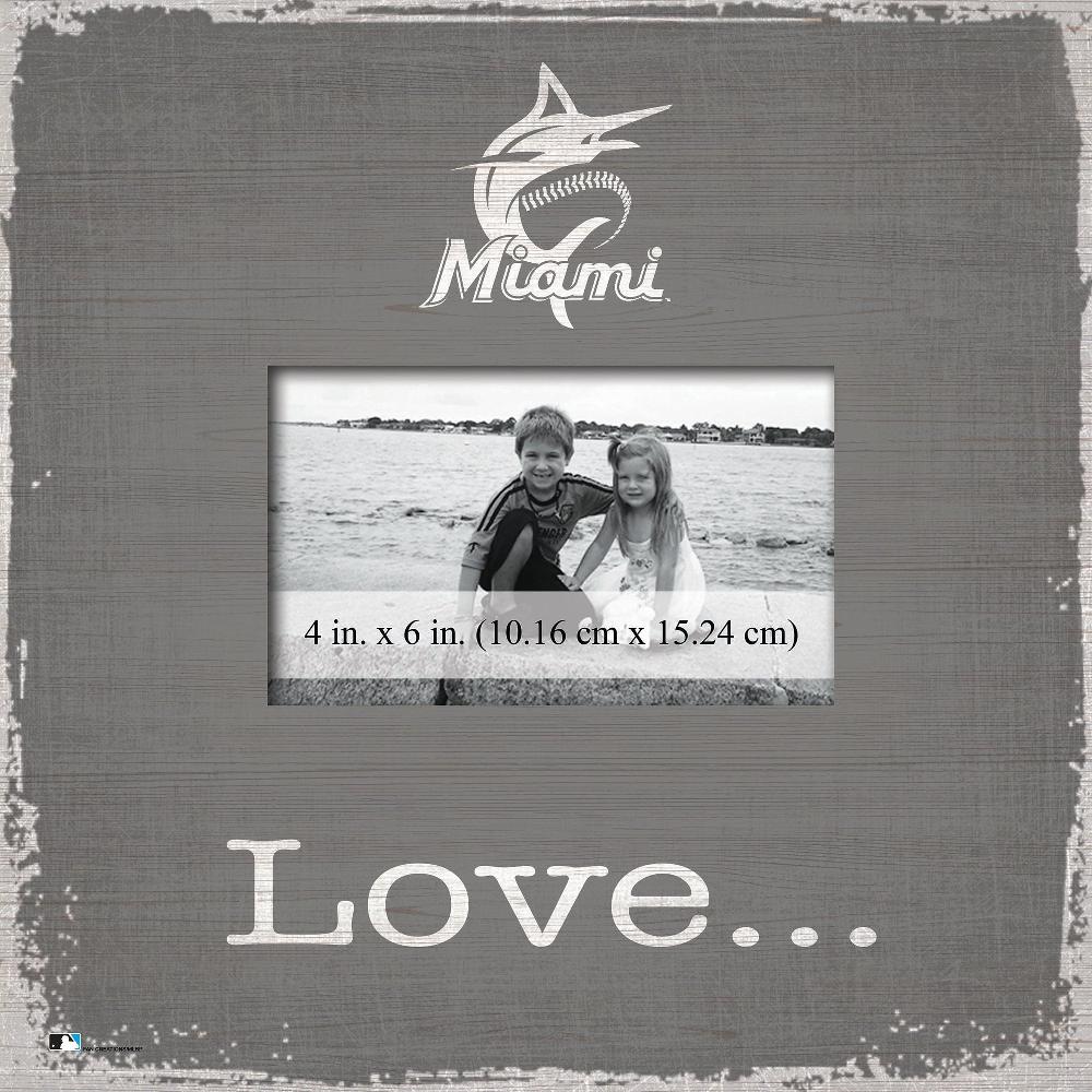 fan creations Miami Marlins Love Picture Frame