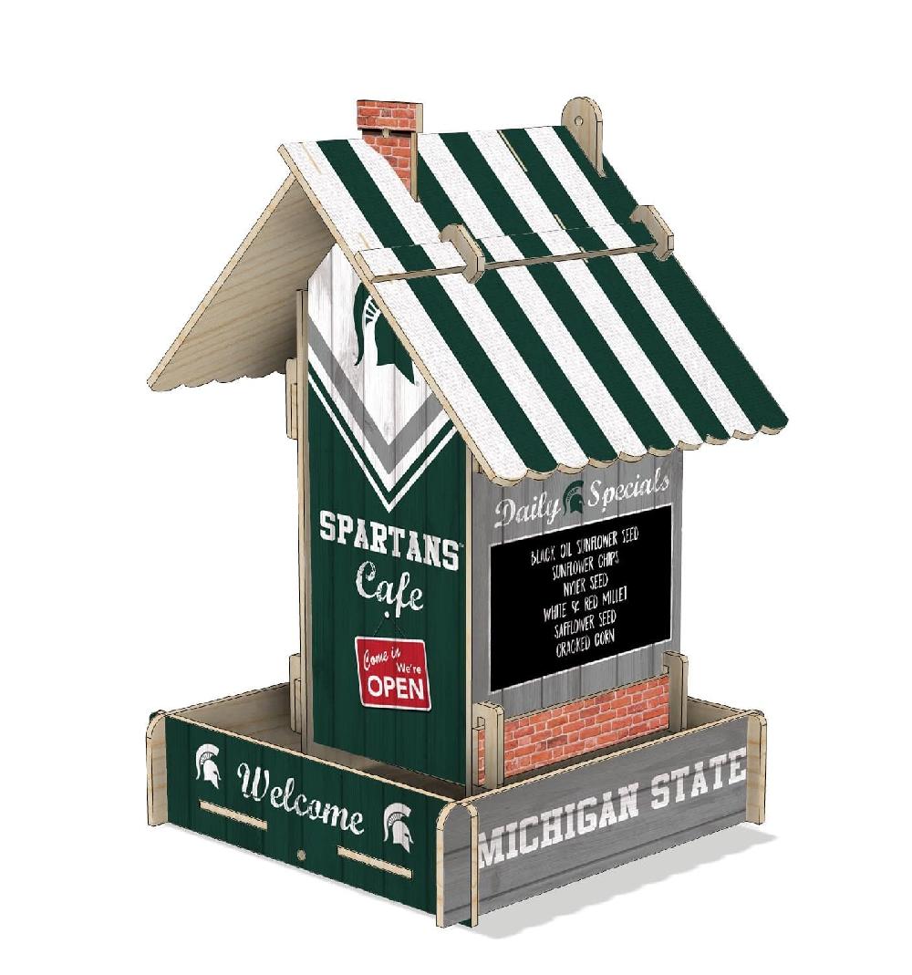 fan creations Michigan State Bird Feeder