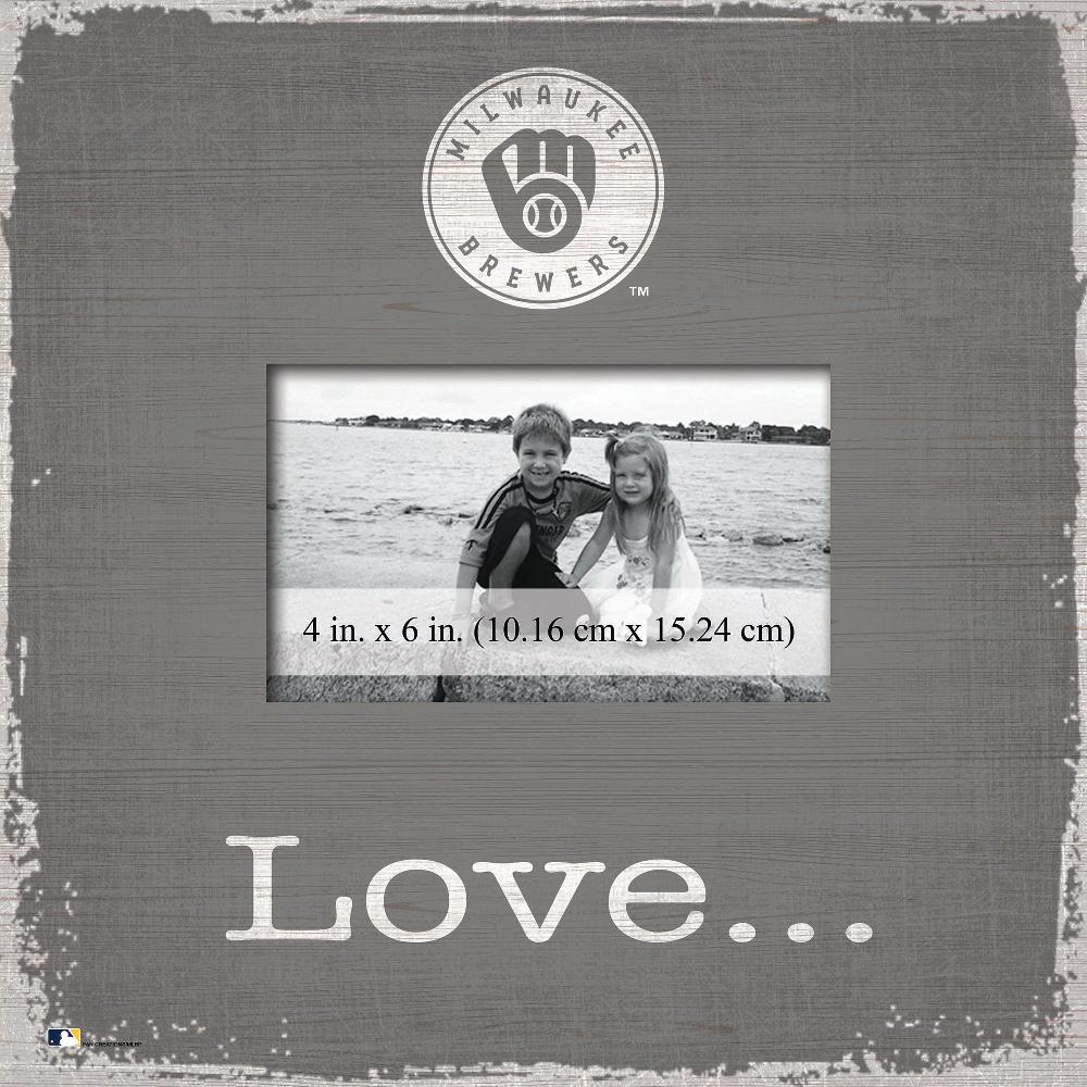 fan creations Milwaukee Brewers Love Picture Frame