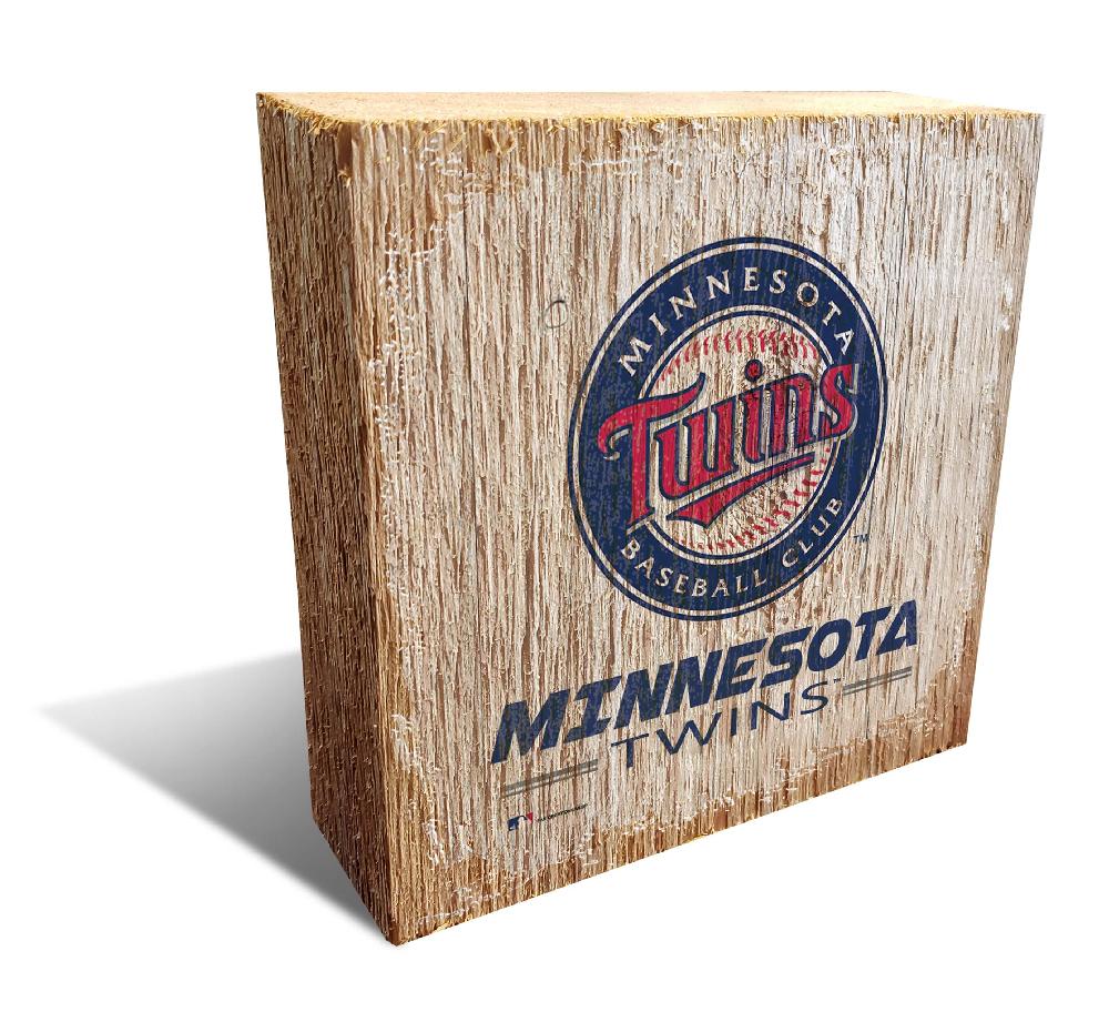 fan creations Minnesota Twins Team Logo Block