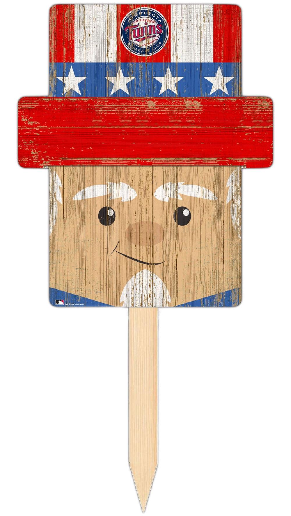 fan creations Minnesota Twins Uncle Sam Head Yard