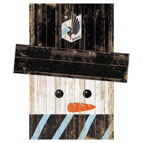 fan creations Minnesota United Snowman Head