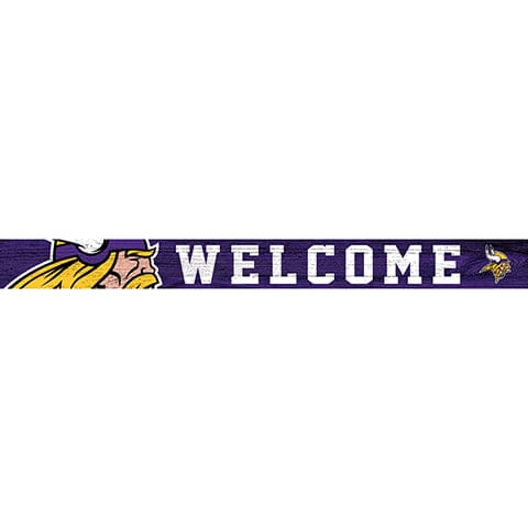 fan creations Minnesota Vikings 16in. Welcome Strip