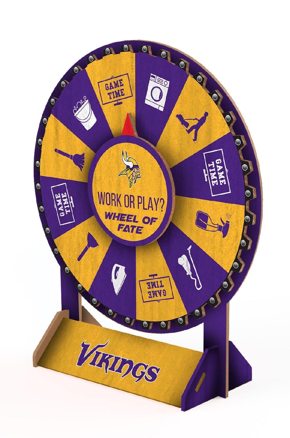 fan creations Minnesota Vikings Wheel of Fate