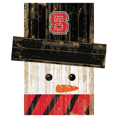fan creations NC State Snowman Head