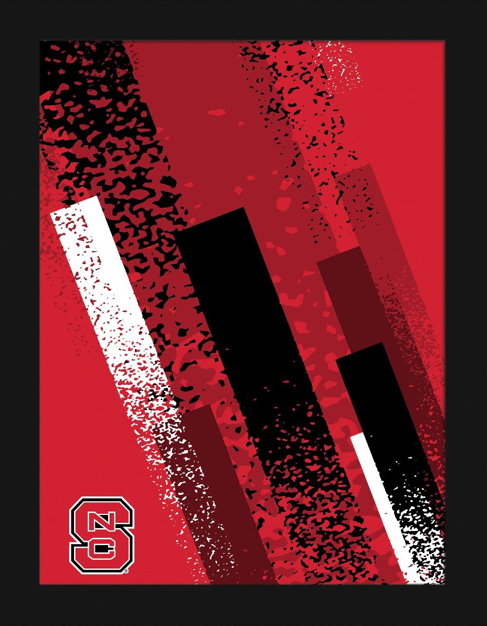 fan creations NC State Team Color 12x16
