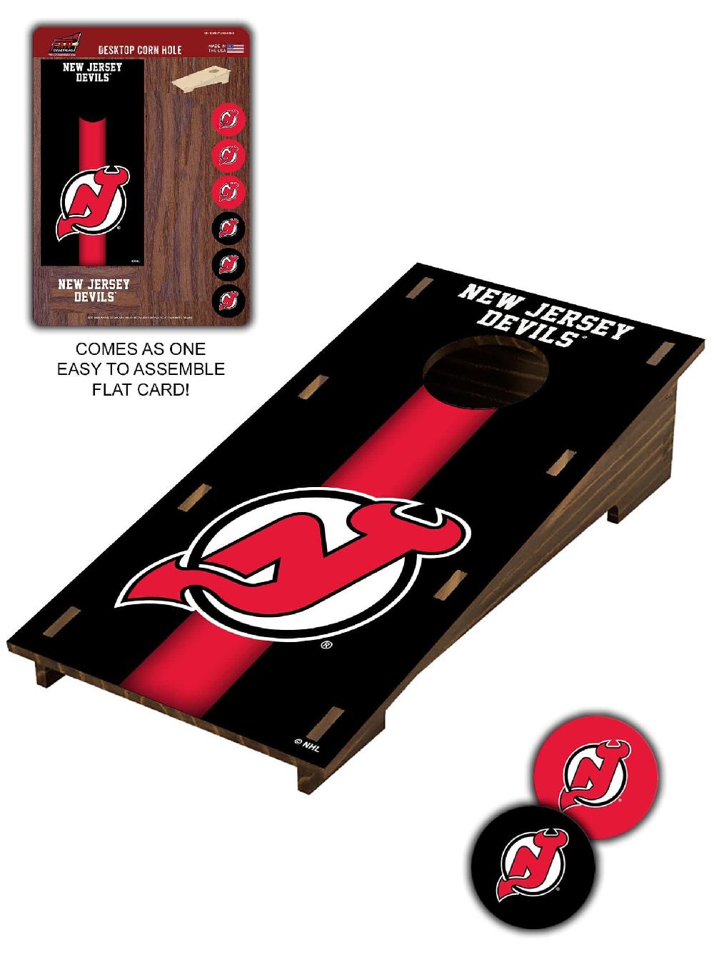 fan creations New Jersey Devils Desktop Cornhole