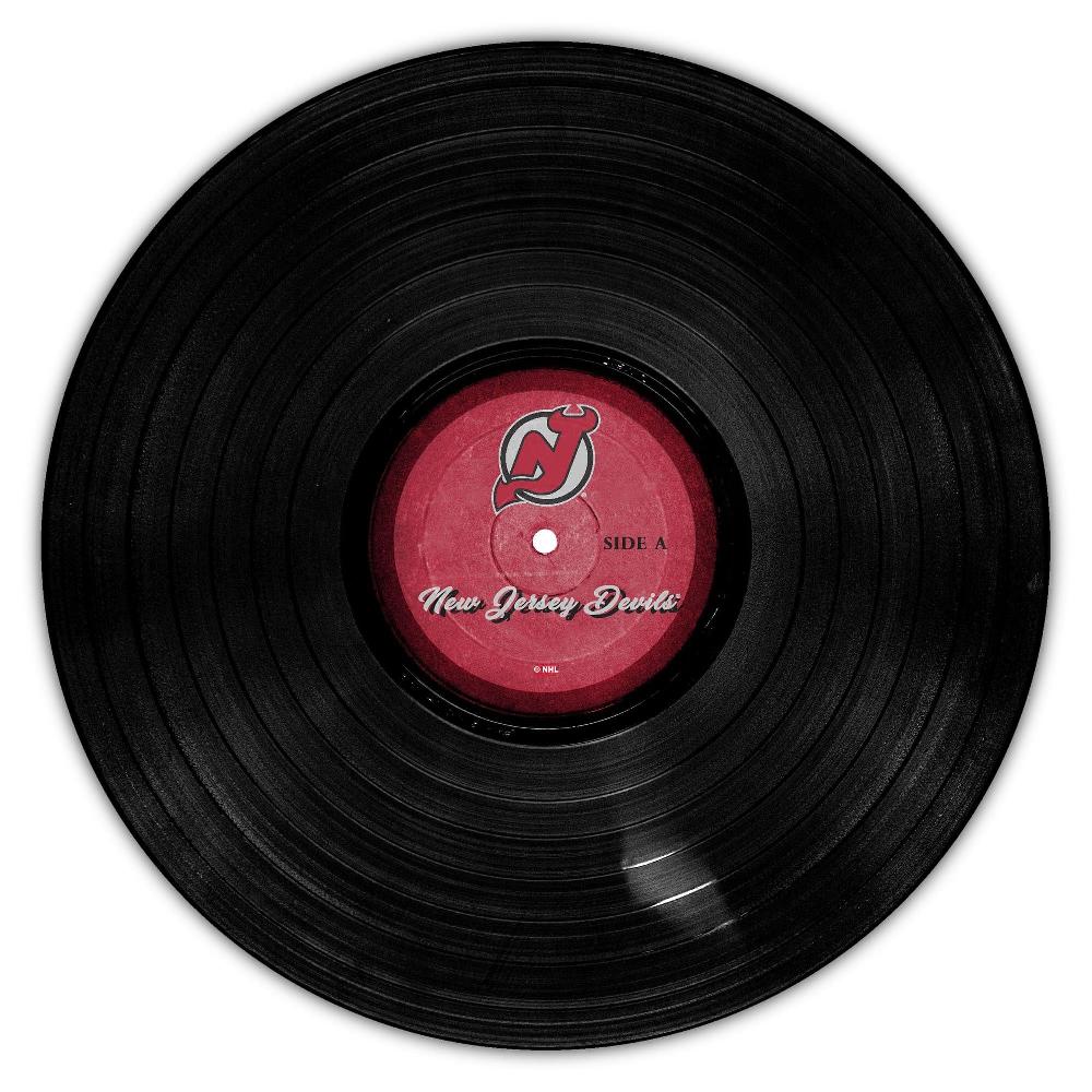 fan creations New Jersey Devils Vinyl 12in Circle