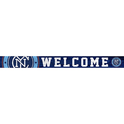 fan creations New York City FC 16in. Welcome Strip