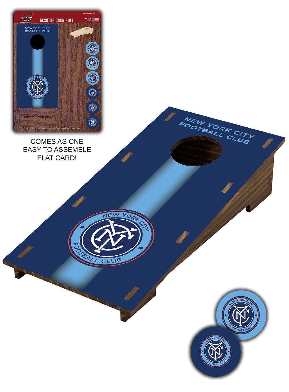 fan creations New York City FC Desktop Cornhole