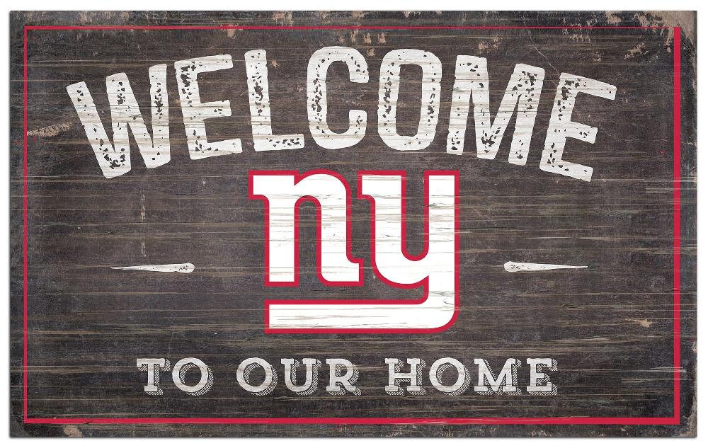 fan creations New York Giants 11x19in Welcome Sign