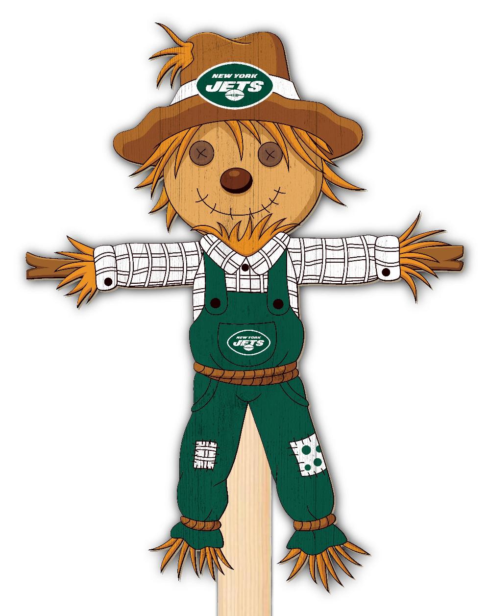 fan creations New York Jets Scarecrow Yard Stake