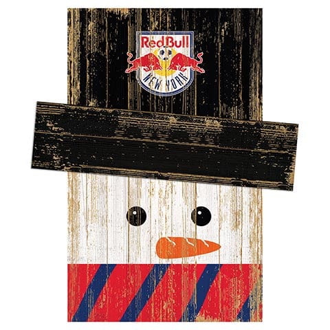 fan creations New York Red Bulls Snowman Head