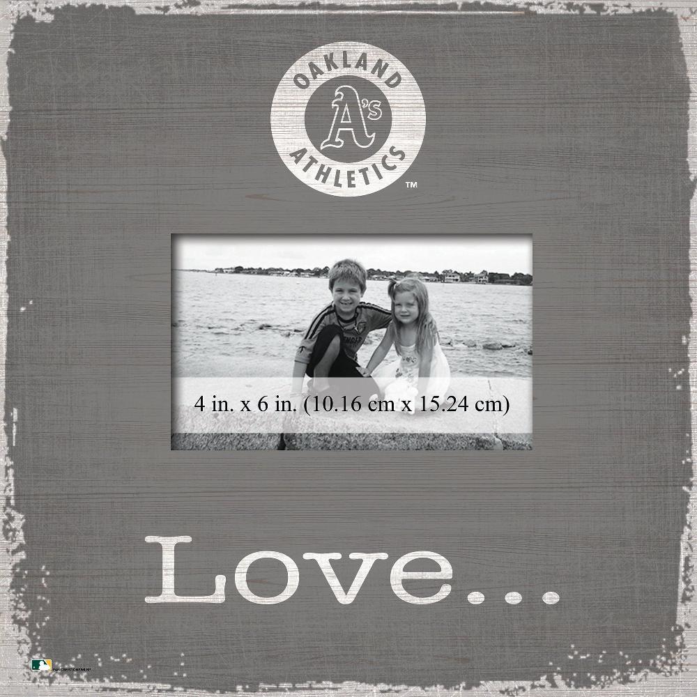 fan creations Oakland Athletics Love Picture Frame