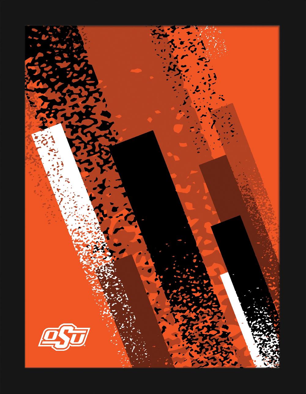 fan creations Oklahoma State Team Color 12x16