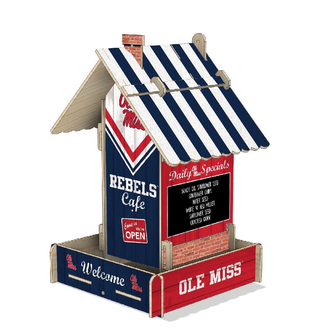 fan creations Ole Miss Bird Feeder