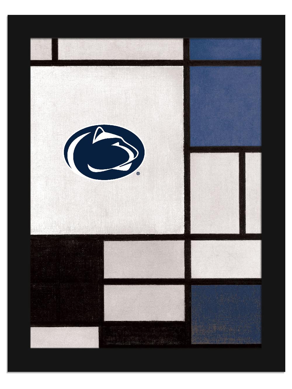 fan creations Penn State Team Composition 12x16