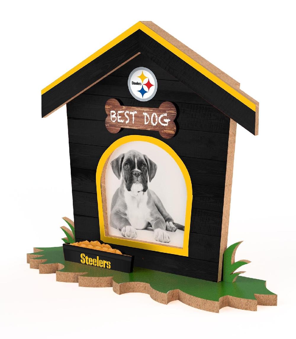 fan creations Pittsburgh Steelers Dog House Frame
