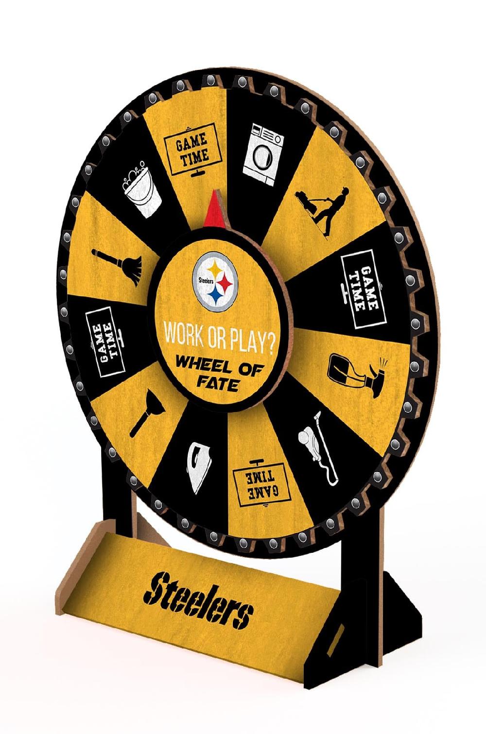fan creations Pittsburgh Steelers Wheel of Fate