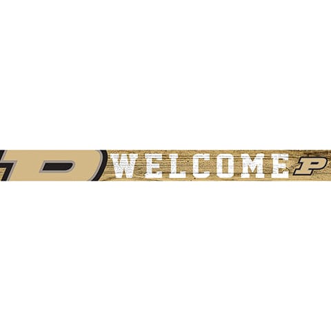 fan creations Purdue 16in. Welcome Strip