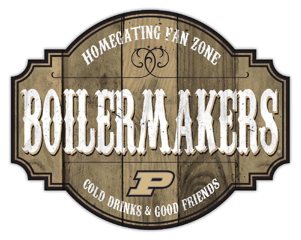 fan creations Purdue Homegating Tavern 24in Sign