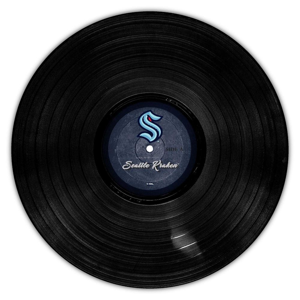 fan creations Seattle Kraken Vinyl 12in Circle